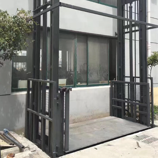 长乐5吨室外升降货梯